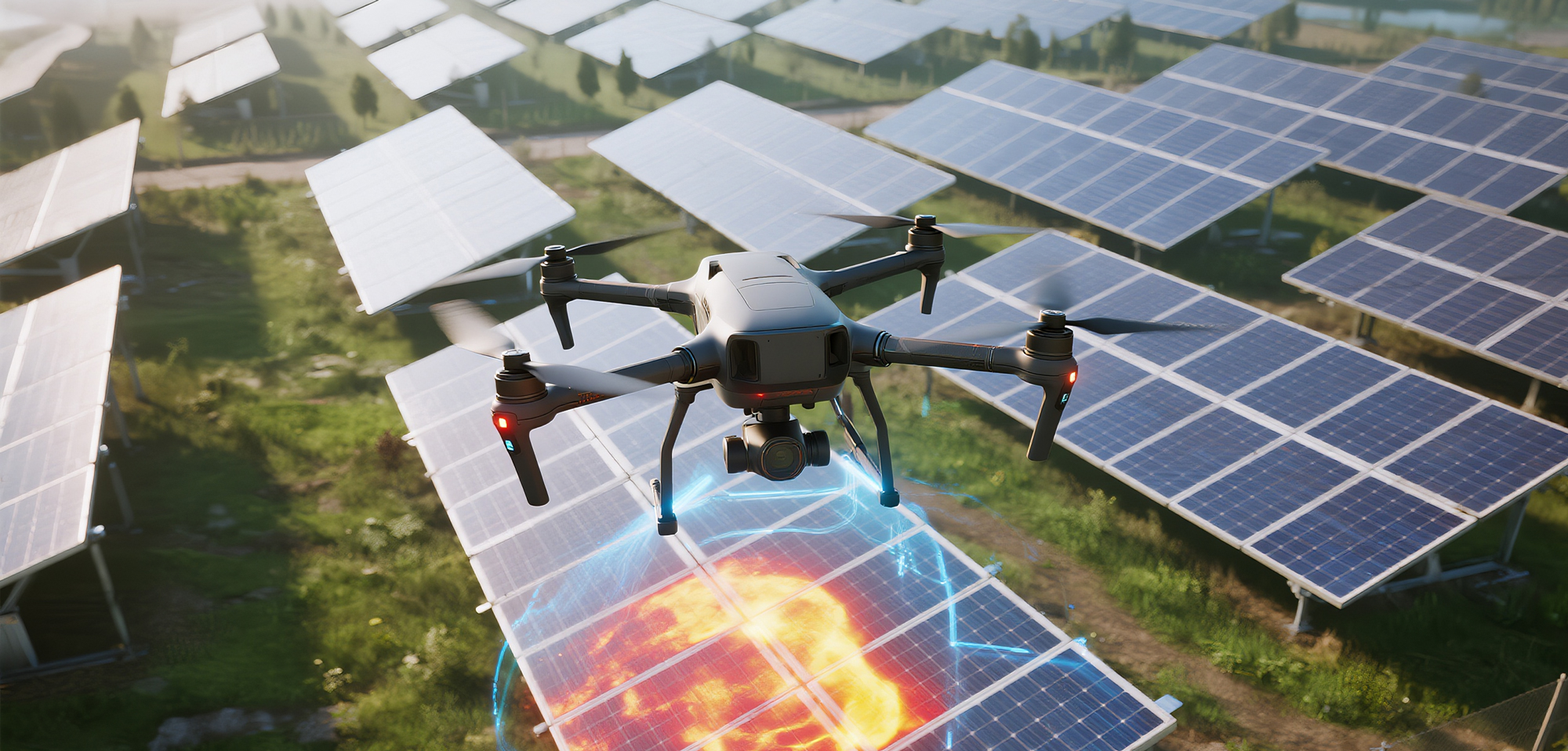 Termal Drone ile PV Panel İncelemesi